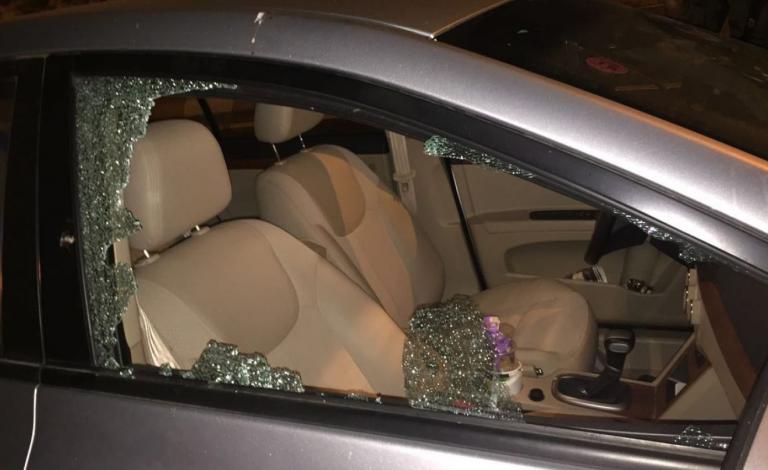 السيارة التي استشهد بها الفتى بدران