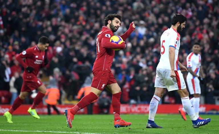 صلاح يقود ليفربول لانتصار عصيب على كريستال بالاس