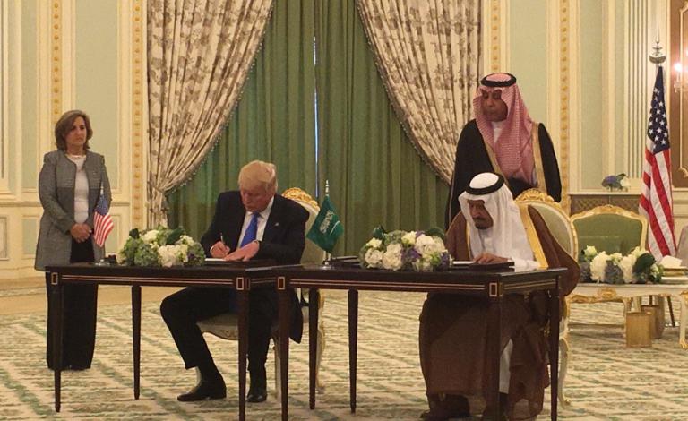 سلمان وترامب
