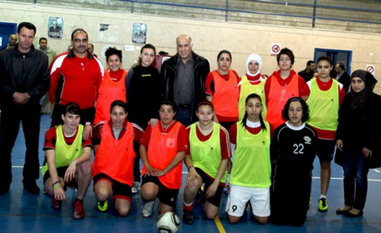 هزيمة مذلة لسيدات فلسطين في كرة الصالات