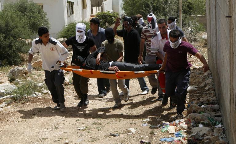 إصابة متضامن بقمع الاحتلال مسيرة كفر قدوم