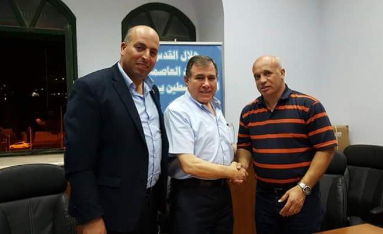 هلال القدس يتعاقد مع جهاز فني جديد