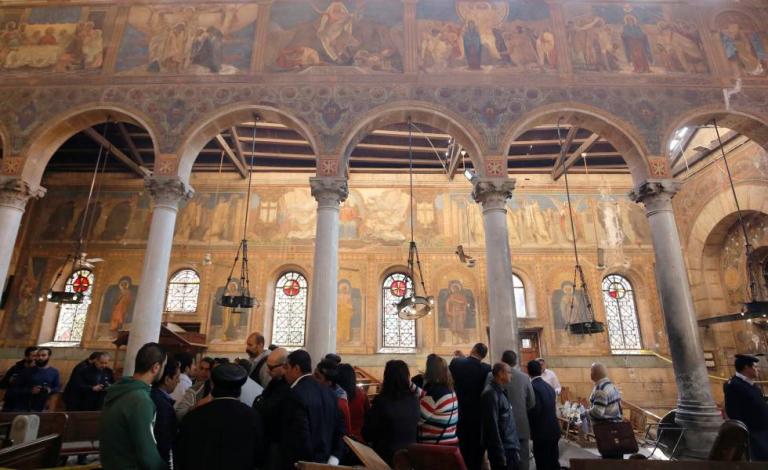 حماس تستنكر الجرائم البشعة بحق الكنائس في مصر