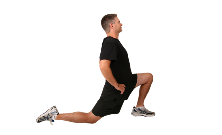 stretching