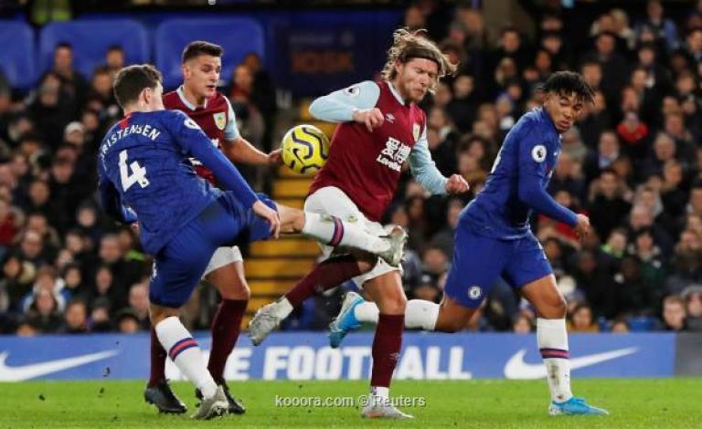  تشيلسي يستعرض عضلاته أمام بيرنلي في البريميرليج