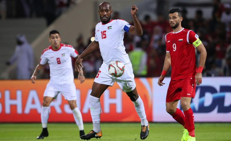 عبداللطيف-البهداري-سوريا-ضد-فلسطين-في-كاس-اسيا-2019