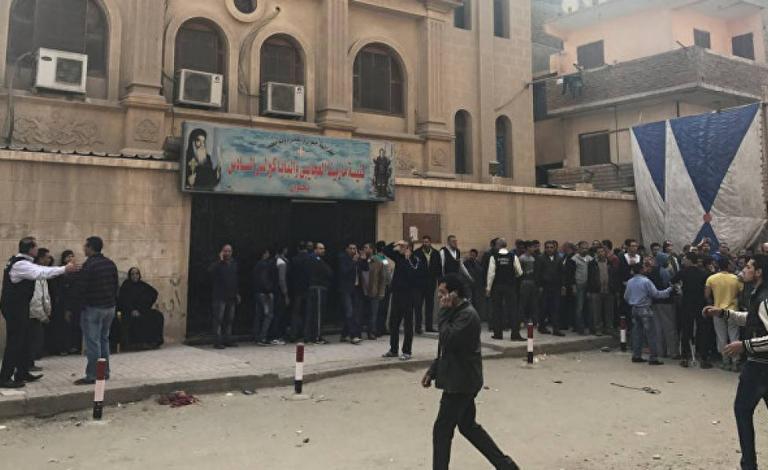 حماس تدين جريمة كنيسة مارمينا بحلوان في مصر