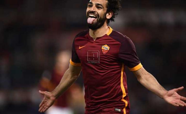 محمد صلاح لاعب روما