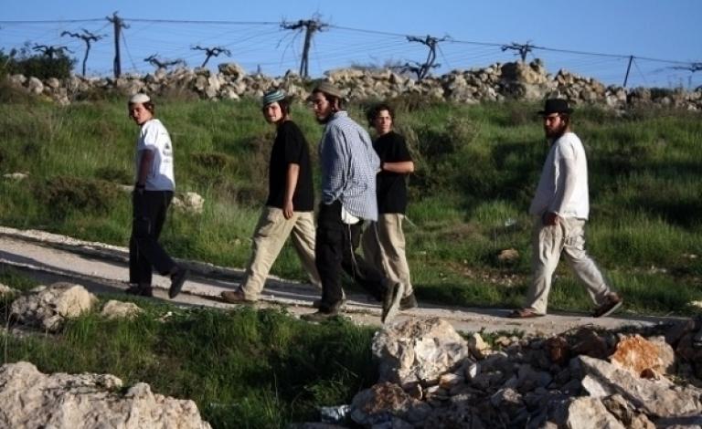 مستوطنون في الطريق