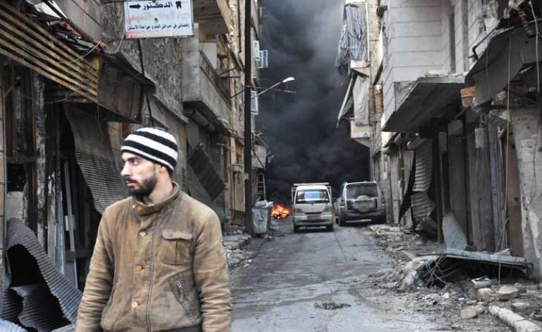 الأوضاع في حلب