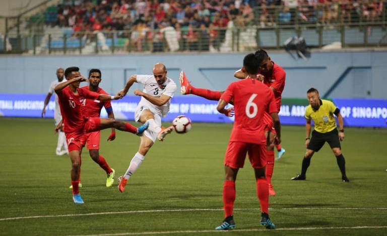 خسارة مفاجئة للوطني أمام سنغافورة