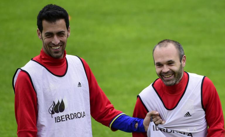 إنييستا وبوسكيتس