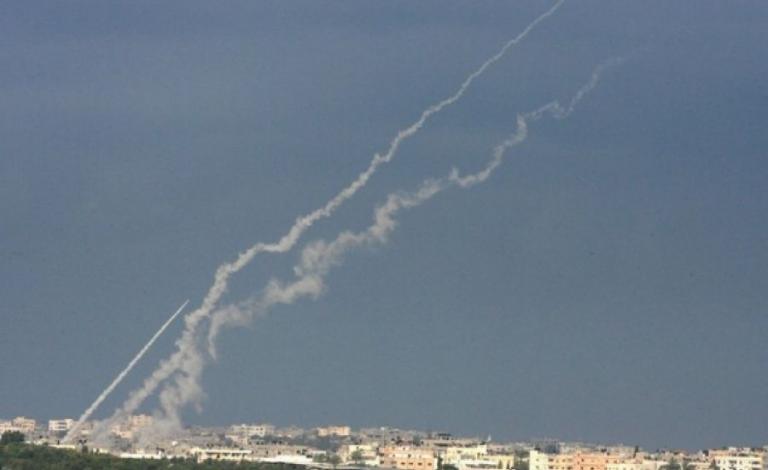 إطلاق صواريخ مقاومة من غزة (أرشيف)