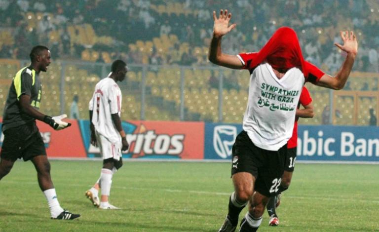 أشهر 15 لاعبا تعاطفوا مع فلسطين