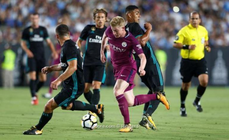 مانشستر سيتي يسحق ريال مدريد برباعية