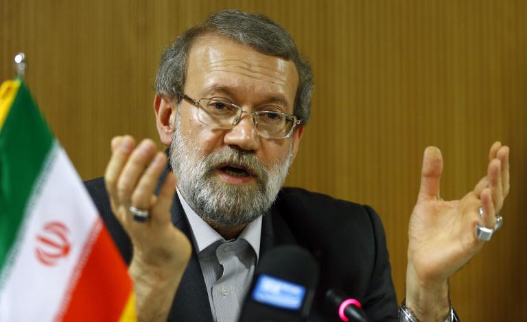 لاريجاني يستنكر إقامة دول إسلامية علاقات مع 