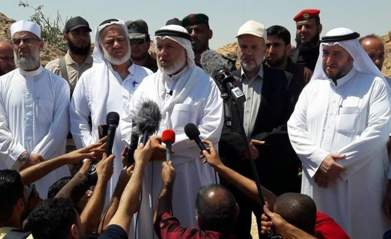 أثناء كلمة الدكتور مروان
