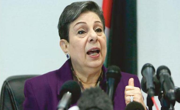 عشراوي: قرار الأمم المتحدة انتصار للمرأة الفلسطينية
