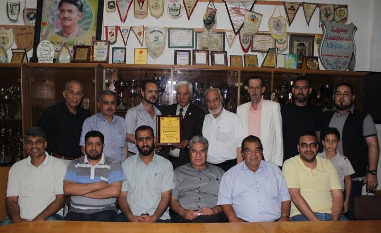 منتدى الرواد يهنئ خدمات رفح بلقب الدوري الممتاز