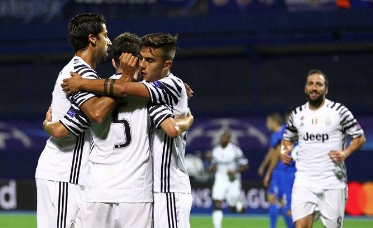 يوفنتوس يكتسح دينامو زغرب