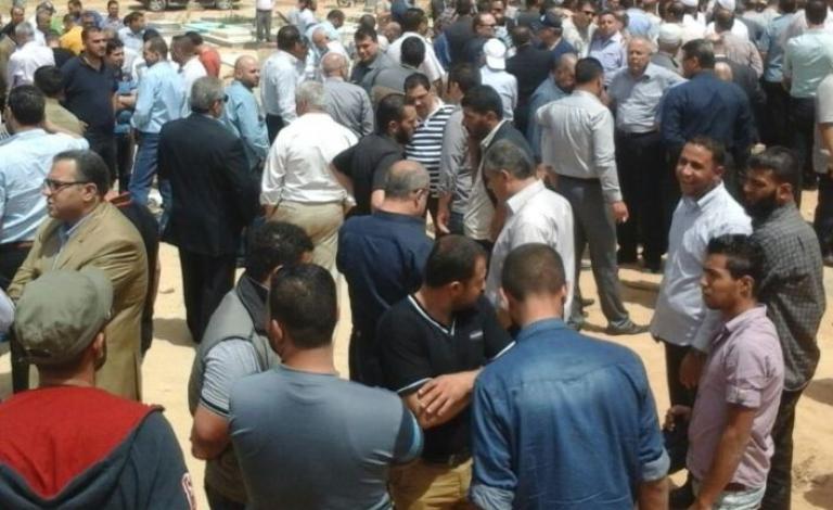 تشييع جثمان المسنة البدري