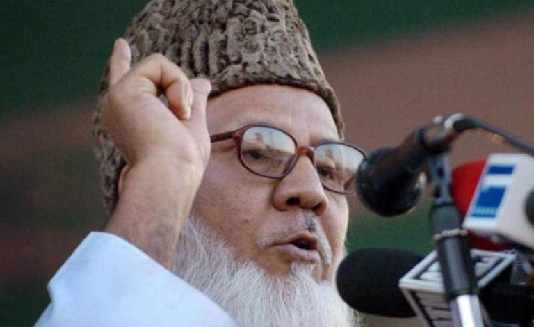 رئيس حزب الجماعة الإسلامية مطيع الرحمن نظامى