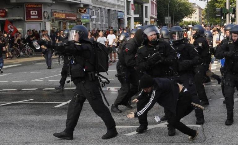 الشرطة الألمانية تفض احتجاجات قمة العشرين