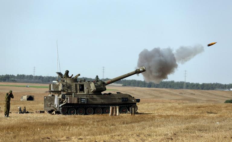 مدفعية الاحتلال الإسرائيلي