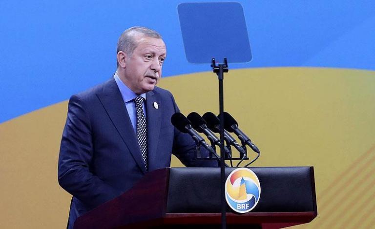 شارك الرئيس التركي رجب طيب أردوغان، اليوم الاثنين، في جلسة رؤساء دول وحكومات منتدى 