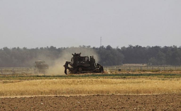 جرافات الاحتلال شرق غزة