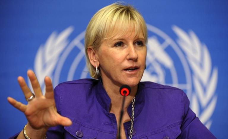 وزيرة خارجية السويد