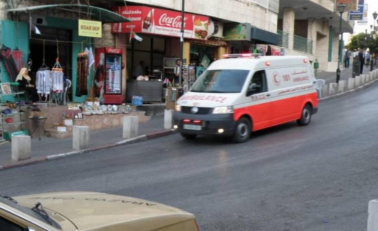 إصابات بحادث سير في نابلس