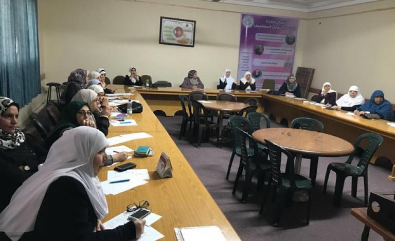 انعقاد ورشة عمل لإعداد الخطة الاستراتيجية لمركز دراسات المرأة في الجامعة الإسلامية