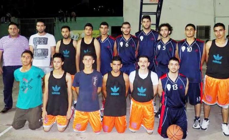 فريق نادي عنبتا الرياضي بكرة السلة