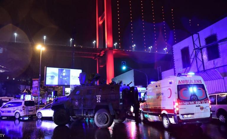 39 قتيلا في هجوم مسلّح على ملهى ليلي في اسنطبول