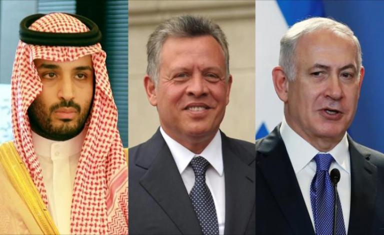 عبد الله نتنياهو وبن سلمان