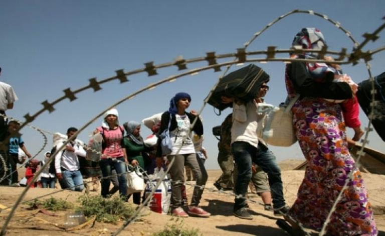 لاجئون سوريون