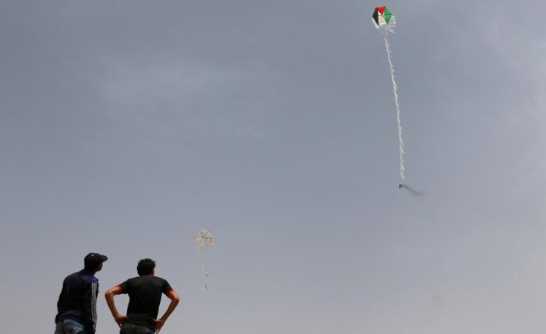 طاشرة ورقية في غزة