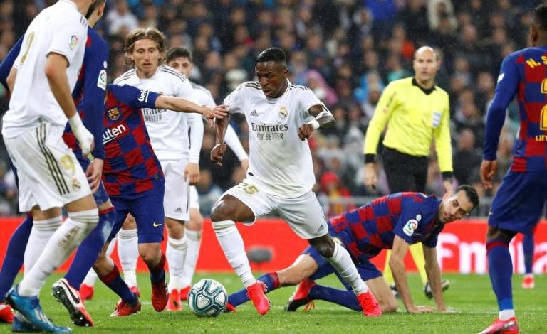 Vinicius Real vs Barcelona Reuters