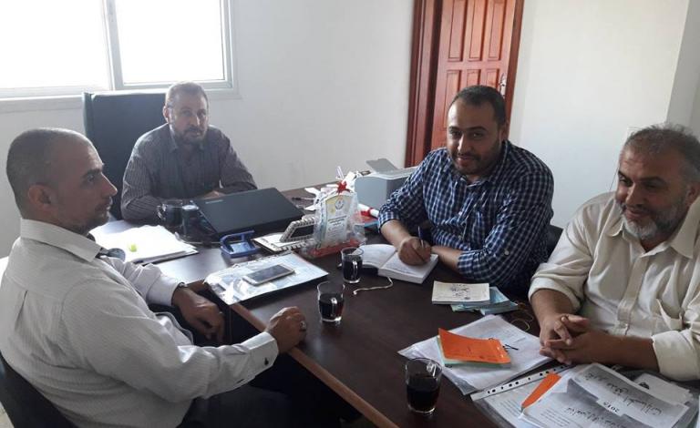 خلال اللقاء في وزارة العدل