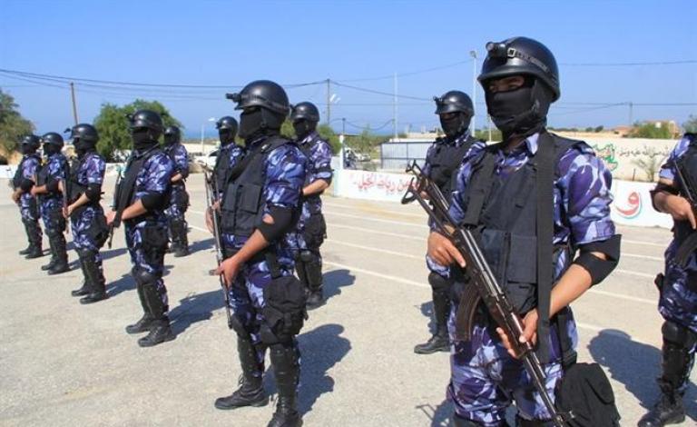 الشرطة الفلسطينية بغزة