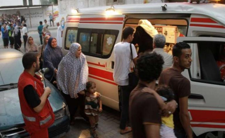 إصابات بغزة