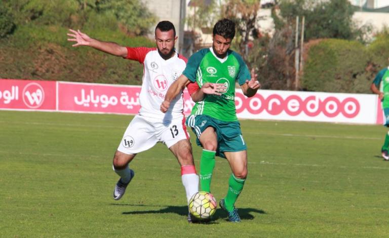 قمة الأخضر والنشامى سلبية والبحرية يصحح مساره