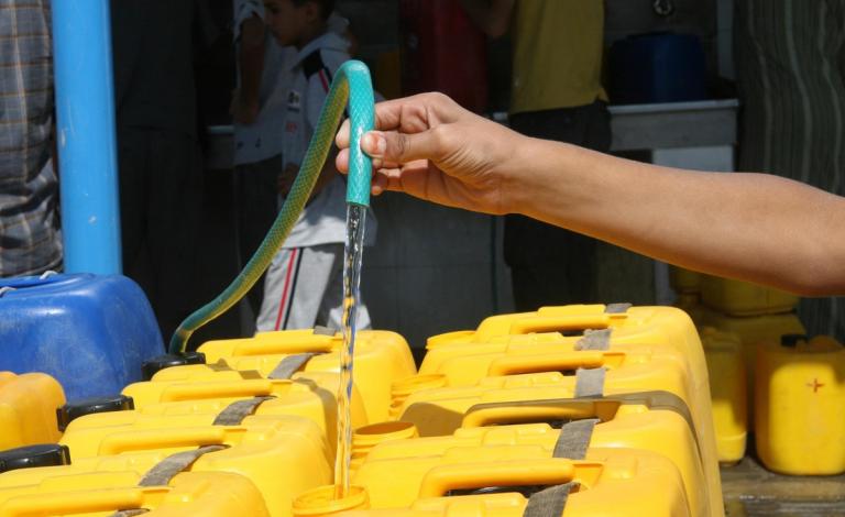 مياه الشرب في غزة