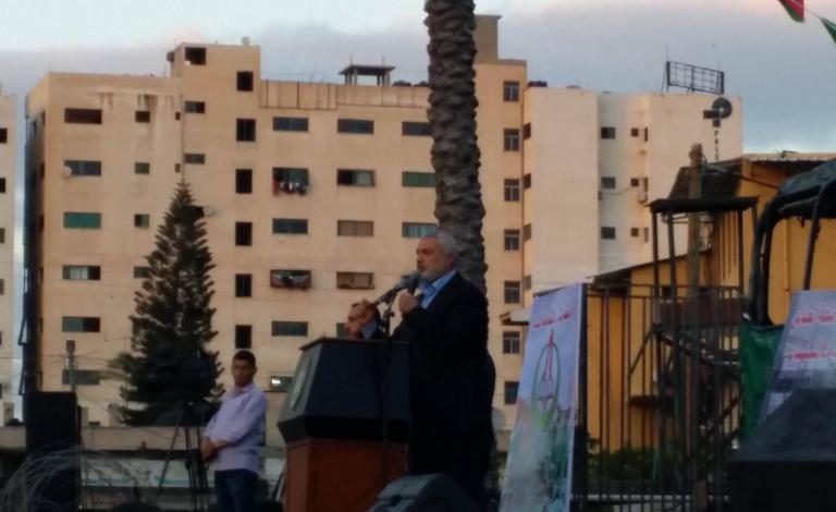 هنية للاحتلال: لا تسيئوا تفسير صبرنا