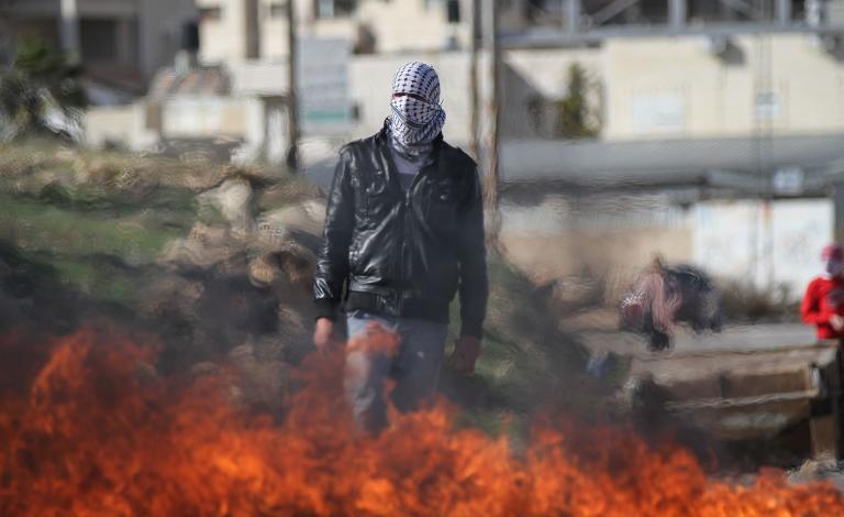 اصابات بمواجهات مع الاحتلال في قرية مثلث الشهداء