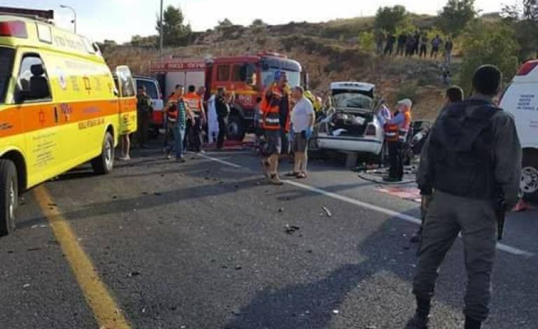وفاة مواطن وإصابة سيدة وطفل في حادث سير ببيت لحم
