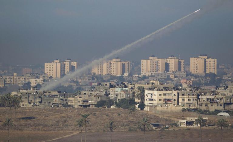 gaza rocket human shields