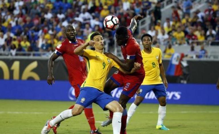 السامبا تتلاعب بهايتي في كوبا أمريكا