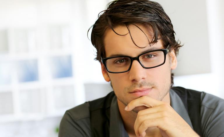 رجل - نظارة - نظر